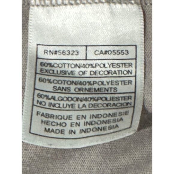 Nike MLB Team Long Sleeve Raglan Shirt Beige & Navy XL Cotton/Polyester - Picture 2 of 7